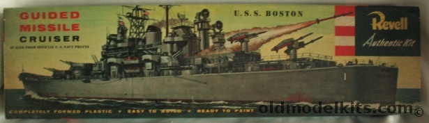 Revell 1/480 CAG-1 USS Boston Guided Missile Cruiser 'S' Kit, H334-169 plastic model kit